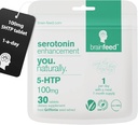 Serotonin Supplements (30) | 1-a-Day Serotonin Mood Support | 5HTP 100 mg Per Tablet Griffonia Seed | Natural Serotonin ATM | 1 Ay Supply