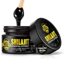Boysea Organic Himalayan Shilajit Resin, 600mg μέγιστης ισχύος χρυσού Φυσικό βιολογικό Shilajit Resin για άνδρες & γυναίκες με 85+ ορυκτά ίχνη & Fulvic Acid για Εστίαση & Ενέργεια, Ανοσία - 1.7 Ουγγιά
