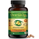 Ocu-GLO PB Vision Supplement for Medium & Large Köpekler – Lutein, Omega-3 Fatty Acids, Grape Tohum Ekstraksiyon & Antioksisss, Eye Health, 90ct Toz Capsules