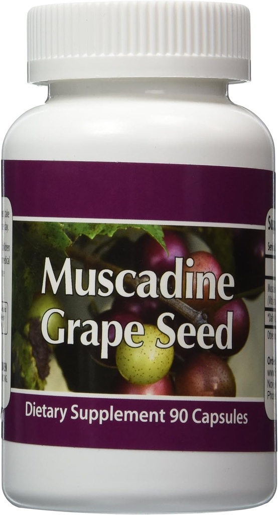 Muscadine Grape Tohum 90 Kont Şişe