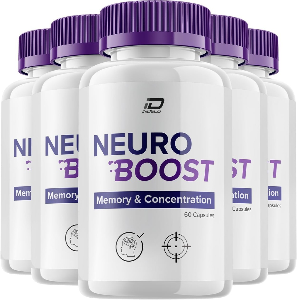 Nöro Boost Focus Supplement, Neuro Boost IQ Memory Focus ve Bilişsel Destek, NNT Pills Nootropic, NeuroBoost to Boost Memory, Neuro Boost Vitamin Yorumları (5 Paket - 300 Capsules)