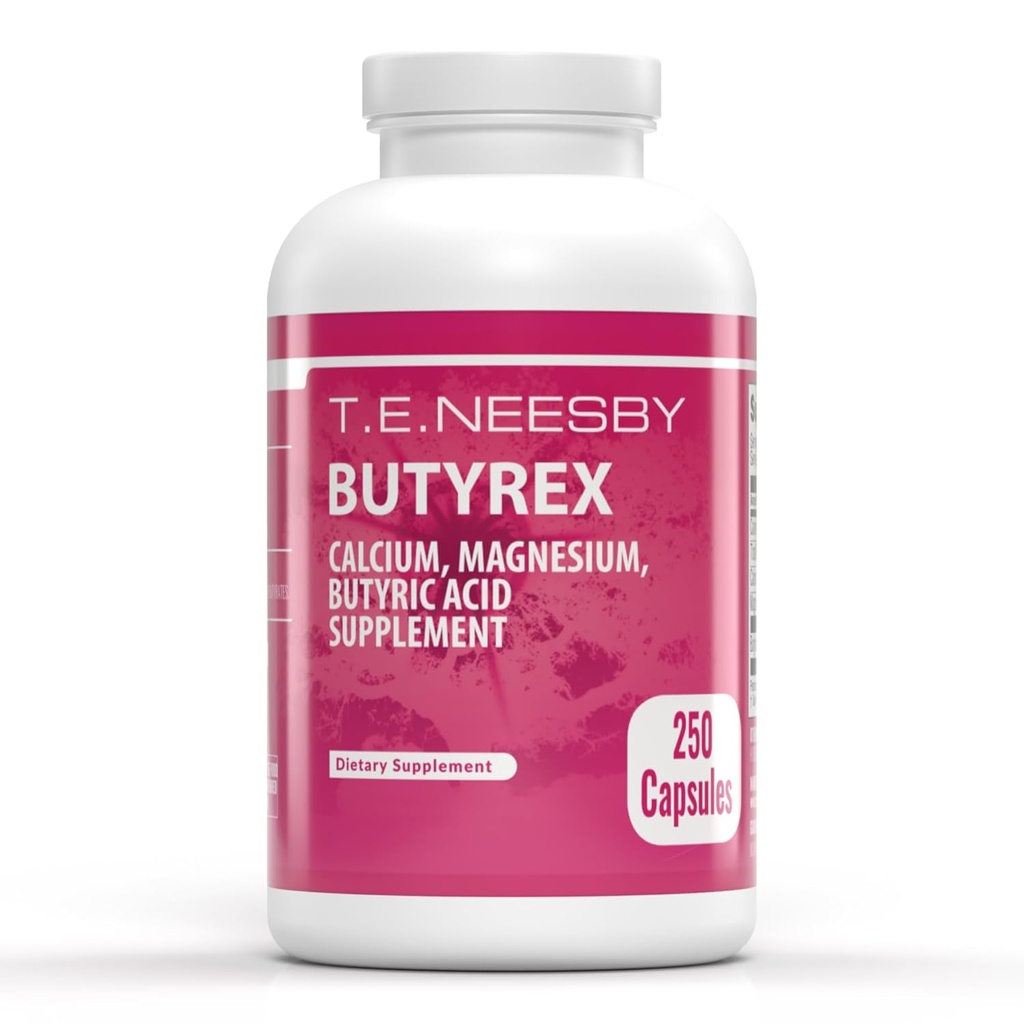 Jigsaw Health Butyrex Tarafından T.E.Neesby | Diyet Supplement | 250 Capsules | 125 Hizmet