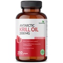 Futurebiyotiks Antarktika Krill Oil 2000mg with Astaxanthin, Omega-3s EPA, DHA ve Phospholipids -% 100 Pure Premium Krill Oil Heavy Metal Tested, Non GMO – 250 Softgels