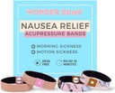 Sabah Hastalığı Sivil Bantlar | Hamile Nausea Yardımı için Acubas Anti Nausea Bands, İlk Trimester Gebelik Essentials (2 Set) (Medium)