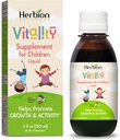 HERBION Naturals Vitality Supplement for Children, Supports growth and Appetite, Relieves Fatigue, Finds mental & Physical Performance, for Kids 1 Year & Above, 5 Fl Oz (Pack of 1)