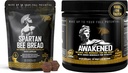 Stampede Network Awakened Natural Pre Workout Toz & Spartan Bee Bread Chewables Natural Multivitamin Sche