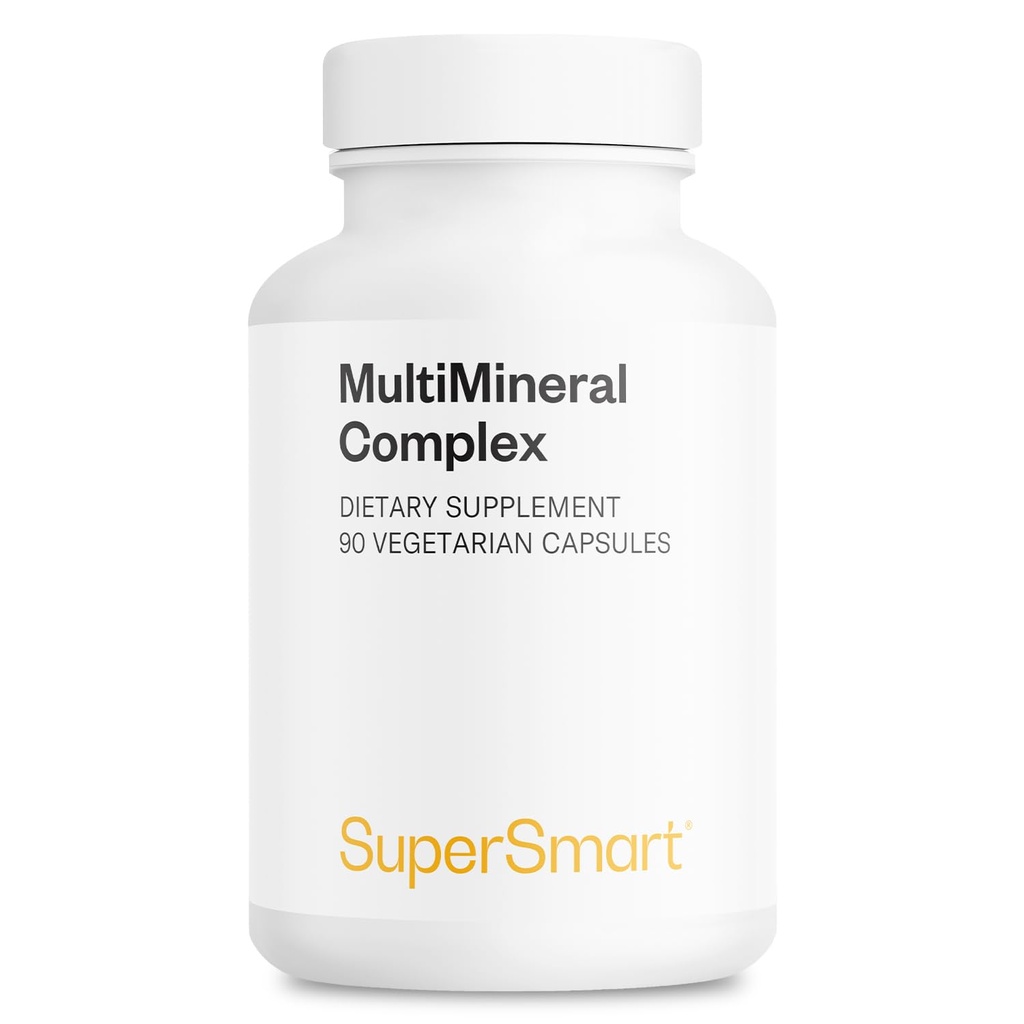 SuperSmart - Multimineral Complex Supplement (Full Spectrum) - με μαγνήσιο, ψευδάργυρο, βόριο, ασβέστιο, χρώμιο, σελήνιο, ιώδιο, κάλιο 