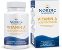Nordic Naturals Vitamin A + Carotenoids, Unflavored - 30 Soft Gels - Lycopene & Astaxanthin - Supports Skin, Cellular Health - Non-GMO - 30 Hizmet