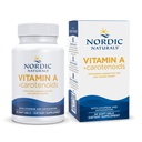 Nordic Naturals Vitamin A + Carotenoids, Unflavored - 30 Soft Gels - Lycopene & Astaxanthin - Supports Skin, Cellular Health - Non-GMO - 30 Hizmet