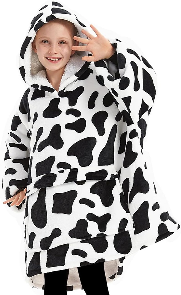 KFUBUO, 6-10 Yıl Yaşlı Kız Erkek Doğum Günü Hediye İnekleri İnek İnekleri ile Çok Boyutlu Tercümanlık Örttü