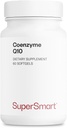 Supersmart - Co-Enzyme Q10 (CoQ10) günde 90 mg - Ubiquinol Supplement with Tocopherols & Vitamin E | Non-GMO & Gluten Free - 60 Softgels