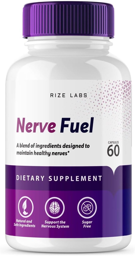 Laboratuarları – Nerve Yakıt Kapsülü Supplement, İntensity ve Frekansını Azaltmak için kullanılır, Restoring Energy için Pills, Alleviate Nerve Ending Pain (60 Capsules)