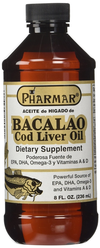 Pharmark Aceite De Higado De Bacalao Cod Liver Oud (8 Ουγγιά)