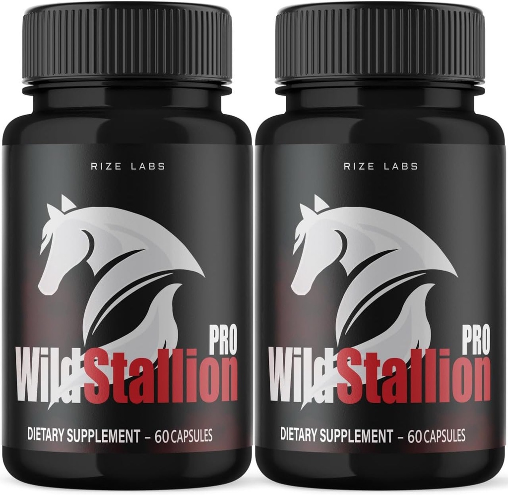 Laboratuarları Vahşi Stallion Pro Capsules, Wild Stallion Pro for Men, Wild Stallion Pro Performance Supplement Yorumlar, Wild Stallion Pro Male Support (120 Capsules) (Pack of 2)