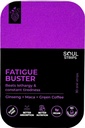 Soul Strips Fatigue Buster - Ginseng, Maca, Πράσινος καφές, ενεργειακός ενισχυτής, μειώνει την ψυχική & σωματική κόπωση, γρήγορη απορρόφηση, μικτή γεύση μούρων, Travel-Friendly, 30 Fast-Dissolving Strips Pack