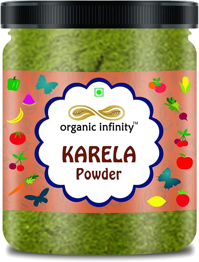 Karela Toz, Bitter Melon Toz, Edible Pimples Saç Büyüme Kilo Kaybı - 200 GM