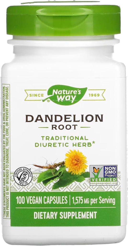 Doğa Dandelion Root - 100 Count