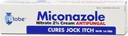 Globe Miconazole Nitrate 2 Antifungal Krem 1 oz, Çoğu Sporcu Ayak, Jock Itch, Ringworm ve More.