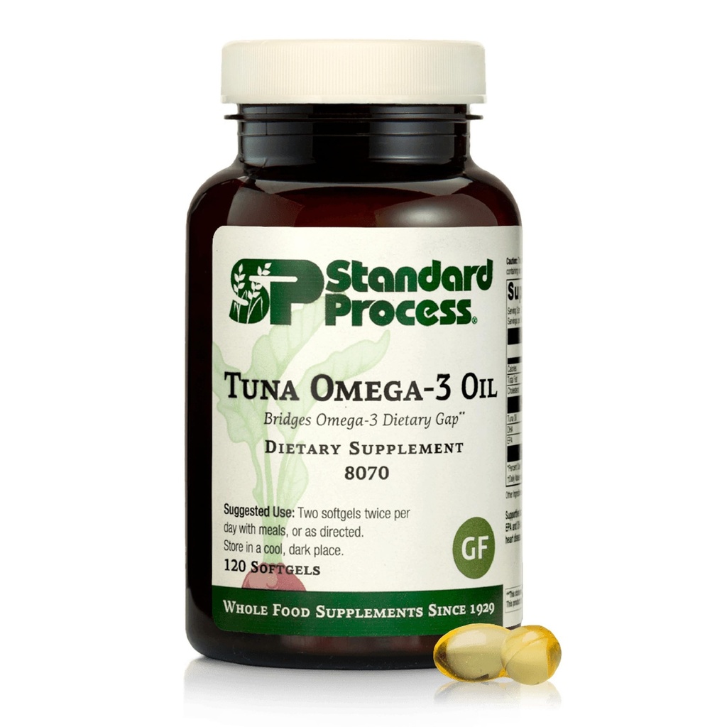 Standart Süreç Tuna Omega-3 Petrol - Beyin & Eye Health Support Supplement - Temel Fatty Asit Supplement with Omega-3 - Beslenmesel Supplement to Aid Skin Health - 120 Softgels