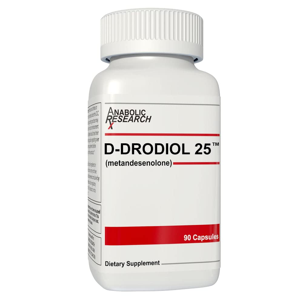 D-Drodiol 25 - Mass, Strength, & Power - 1 Ay Supply