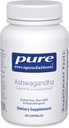 Pure Encapsulations Ashwagandha - 500 mg Ashwagandha Extract - Metabolism & Stres Desteği - Immune Support - GMO Free & Vegan - 60 Capsules