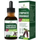 Poke Root Herb Lymphatiage Drops for Lymph System Support, 8-in-1 Herbal Formula Supplement Tincture for Body Detox & Immune Support w/Cearrs Echinacea Extract.