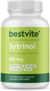 BESTVITE Sytrinol 150 mg (120 Vejetaryen Capsules) - Doğal Citrus ve Palm Meyve Ekstralarının Patentli Toplantısı - Stearates - Vegan - GMO - Gluten Free