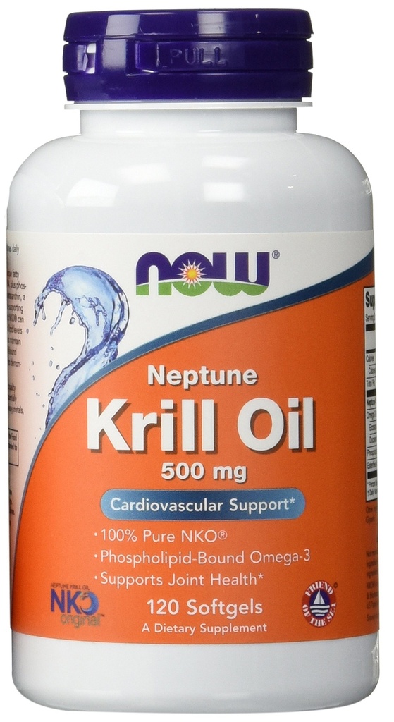 Şimdi Gıdalar Neptün Krill Oil 500Mg(2-pack)120 softgels