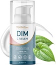 DIM Cream Supplement | Hormon Balancing Cream for Women | Diindolylmethane Supports Estrogen Balance & Relief for Menopause, Perimenopause, Hormonal Acne & Hot Flashes | ~40mg Per | Soy-Free