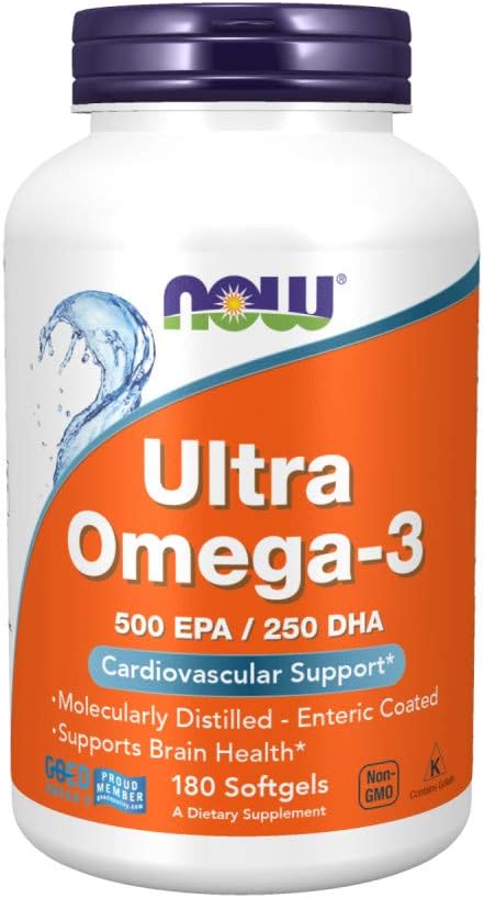 Şimdi Gıdalar - Ultra Omega-3 500 EPA/250 DHA - 180 Softgels