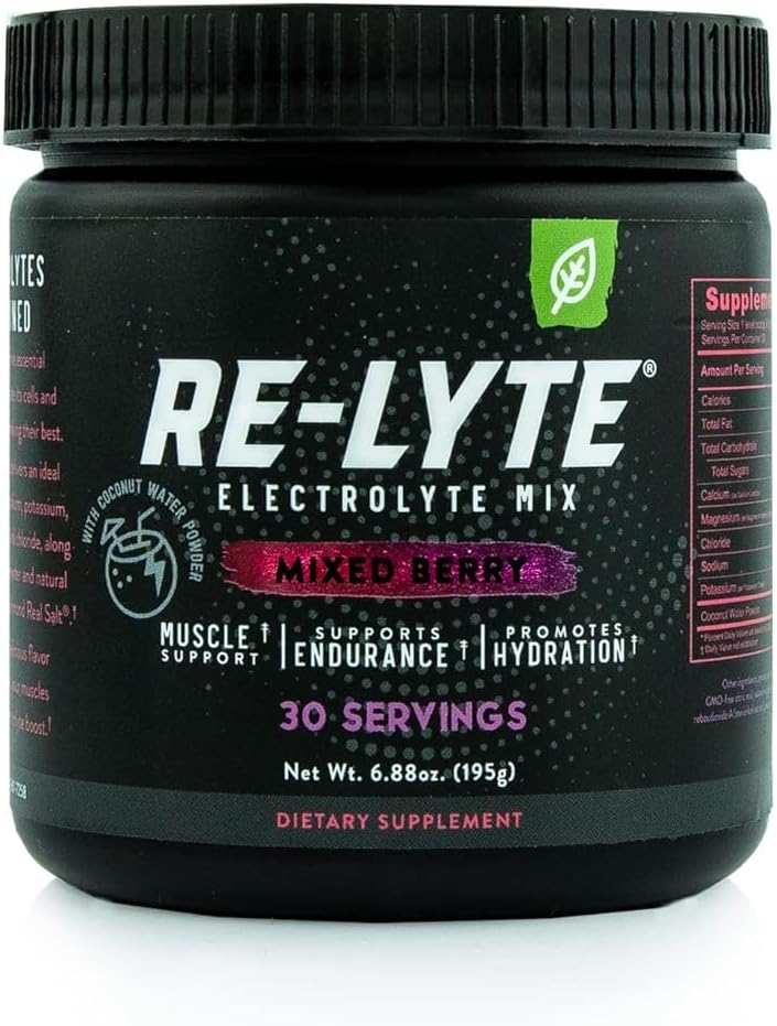 Generic Re-Lyte Electrolyte Drink Karma Berry Mix 30 Hizmet 6.88 oz.