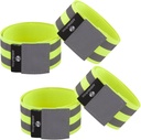 Erkekler ve Kadınlar için Yanktörler, Bisiklet, Yürüyüş | 4 Renkli Ankle Bands, Armbands, Bilebands | Reflector Bantlar Yüksek Viability Apparel