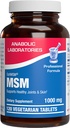 Bestsulfonylmethane MSM Supplement 1000 mg - Yüksek Güçlü Yumuşak Doku ve Ortak Destek Supplement ile MSM OptiMSM - Vegetarian Non-GMO & Made in the USA in cGMP Olanaklar - 60 Hizmetler