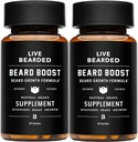 Canlı Ayıded Ayıd Boost - Biotin, Collagen, Silica, Fo-Ti Root - ABD'de Yapılan Erkekler için Yüz Saç Büyümesi | 60 Günlük Supply