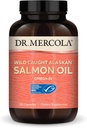 Δρ. Mercola Άγριο Λάδι σολομού της Αλάσκας, 30 σέρβις (90 κάψουλες), Ωμέγα-3, Συμπλήρωμα διατροφής, Υποστηρίζει Υγιής Εγκέφαλος & Γνωστική λειτουργία, Μη ΓΤΟ, MSC Πιστοποιημένο
