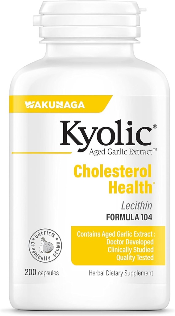 Kyolic Aged Garlic Extract Formula 104, Cholesterol Health