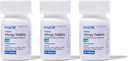 MAJOR 4 Mg Alergy Tablets - Chlorpheniramine Maleate 4- Hour Αλλεργική Ιατρική - Αντιισταμινικό για την ανακούφιση του φτάρνισμα, Ichy Watery Eyes, Ichy Lroat, και Runny Nose - 100 Count (3 Pack)