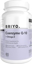 Συνένζυμο Q10 + Ωμέγα 3-150 mg Ωμέγα 3 + 100 mg Ωμέγα 3 με Λυκοπένιο και Σελήνιο για την Υγεία της Καρδιάς, Κυτταρική Ενέργεια, Αντιοξειδωτική Υποστήριξη