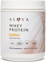 Alaya Naturals - Grass Fed Whey Protein Toz - Vanilla Flavor, All Natural, Hormon Free - hizmet başına 20g protein - Non-GMO, rBGH Free, Gluten Free - Great Source of BCAA