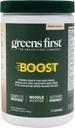 Greens First Boost - Πρωτεΐνη Βασισμένη σε φυτά & Ισορροπημένη Διατροφή - Superfood Shake Mix - Χωρίς σιτάρι ή σόγια - Γαλακτο-ελεύθερο - Vegan - Γαλλική Βανίλια, 12.06 oz.