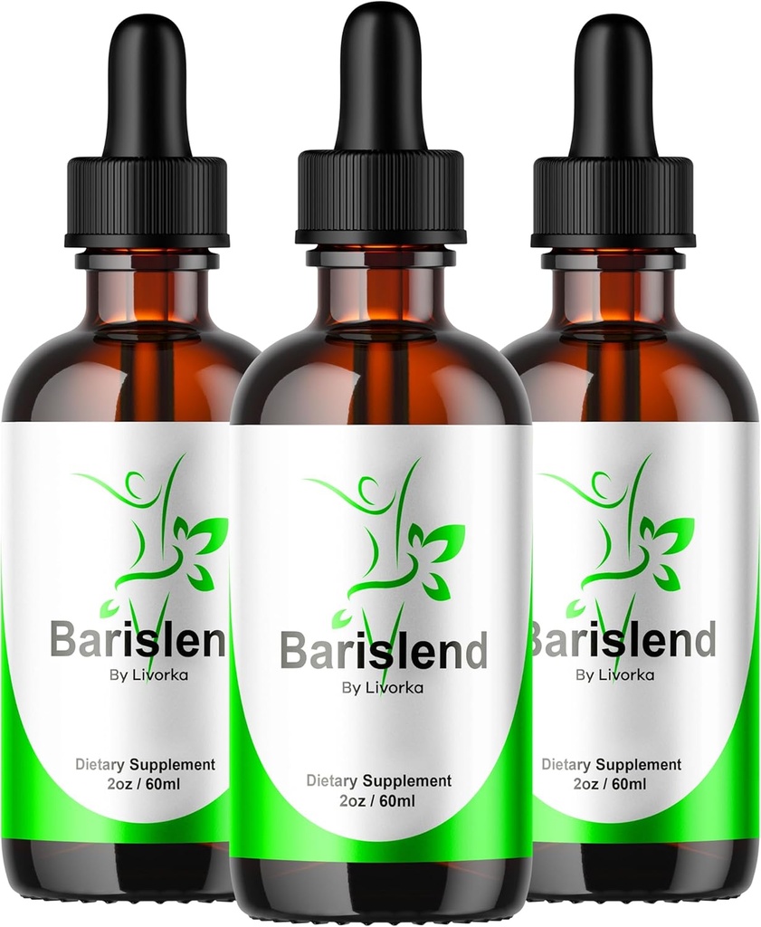 (3 Pack) Barislend Drops, Barislend Liquid, Resmi Barislend Liquid Drops, Barislend Advanced Liquid Drop Formula, Barislend Drop Supplement Premium Liquid Supplement Support, 3 Şişeler 3 Ay