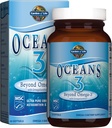 Life Oceans 3 Beyond Omega-3 with OmegaXanthin, EPA, DHA Supplements, Fish Oil with 1200 mg Omega 3, Astaxanthin & Brown Seaweed Extract - 60 Softgels