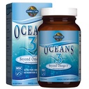 Life Oceans 3 Beyond Omega-3 with OmegaXanthin, EPA, DHA Supplements, Fish Oil with 1200 mg Omega 3, Astaxanthin & Brown Seaweed Extract - 60 Softgels