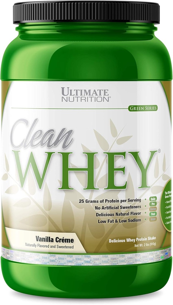 Ultimate Nutrition Clean Whey proteini, Vanilla Crème