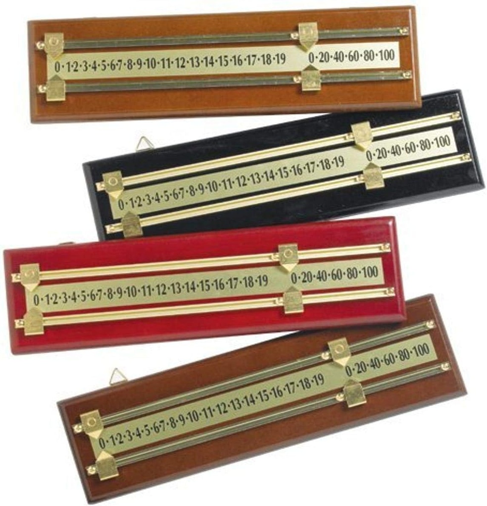 CueStix International Stained Wood Score Board Board