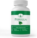 PURE ORIGINAL INGREDIENTS Perilla, (100 Capsules) Her zaman Pure, No Wordss veya Fillers, Lab TY
