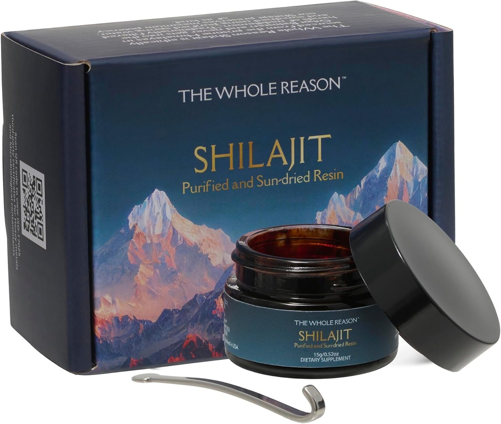 Pure Authentic Himalaya Shilajitwear - Yüksek Potency Gold Grade Shilajit Supplement with Trace Minerals for Men and Women, Natural Fulvic Acid for Energy, Vitality ve Immunity, 15g Made in USA