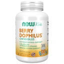 Şimdi Gıdalar Tamamlar, BerryDofiliusTM 2 Milyar, 10 Probiyotik Strains, Xylitol Sweetized, Strain TY, 120 Chewables, paketleme değişebilir