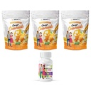 BariatrikPal 90 günlük Bariatrik Vitamini (Günde BİR 1 Vitamini) 45 mg Demir ve Kalsiyum Citrate Soft Chews 500 mg Probiyotiks - Orange Creamsicle) ile Capsule