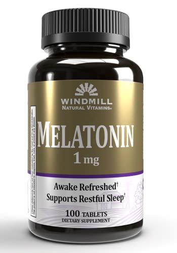 Windmill Melatonin 1 Mg Tabs 100s Windmill